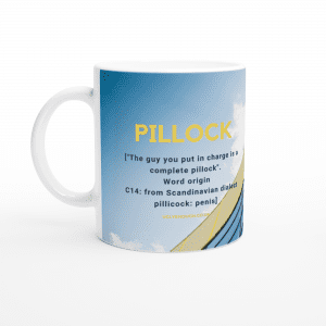 Pillock mug