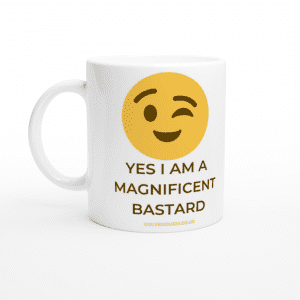 Magnificent bastard mug