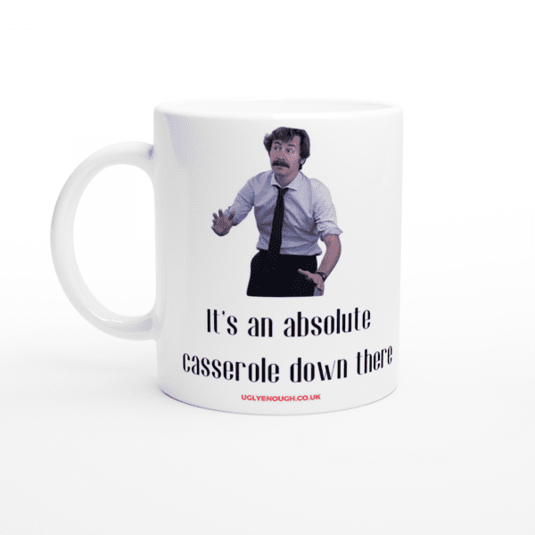 Casserole down there mug